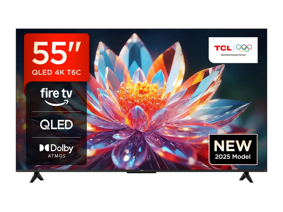 TCL L55T6C 55" 4K,QLED Android/Google LED Black
