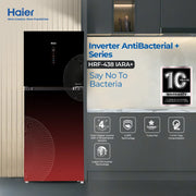 HAIER Refrigerator 14 Cft. RED HRF-438 IARA