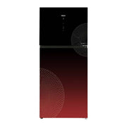 HAIER HRF-538 IARA 19Cft Digital Inverter-Glass Door Refrigerator Red