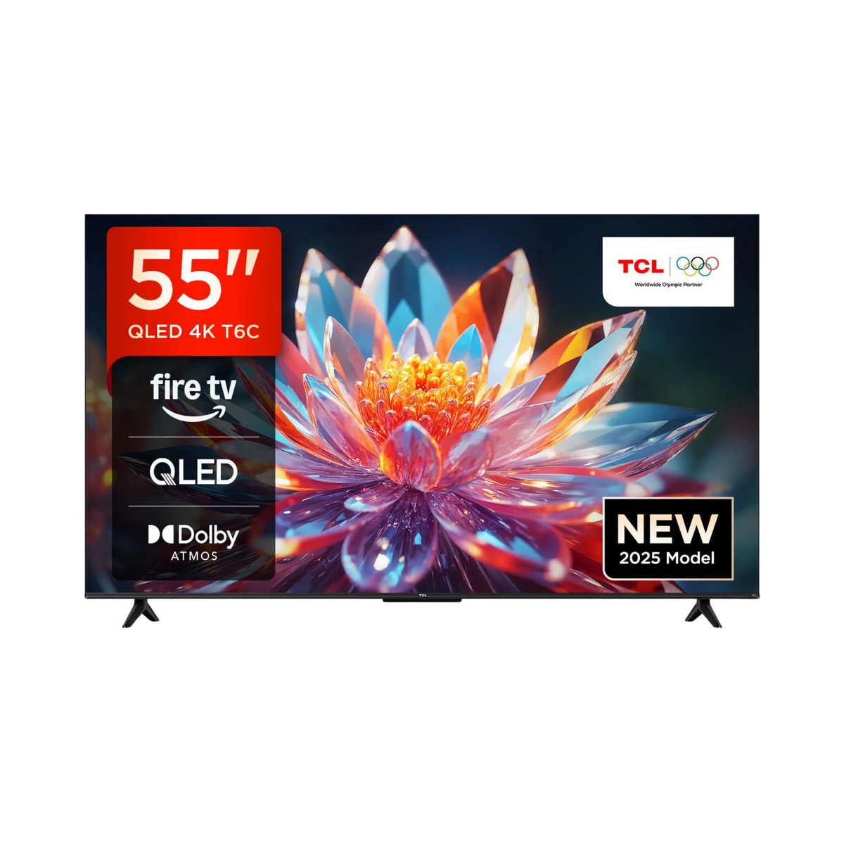 TCL L55T6C 55" 4K,QLED Android/Google LED Black