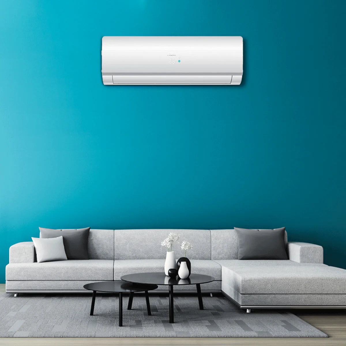 HAIER 1.0 ton DC Inverter Air Conditioner (HSU-12HFMAC)