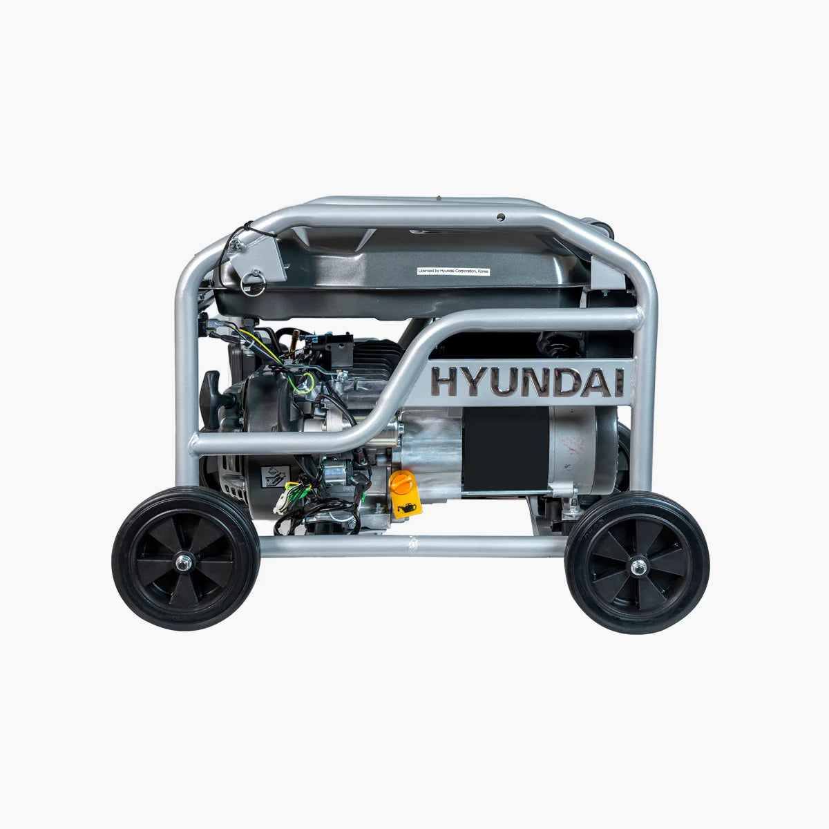 HYUNDAI HGS-3500 2.8KVA Fuel & Gas Generator Grey