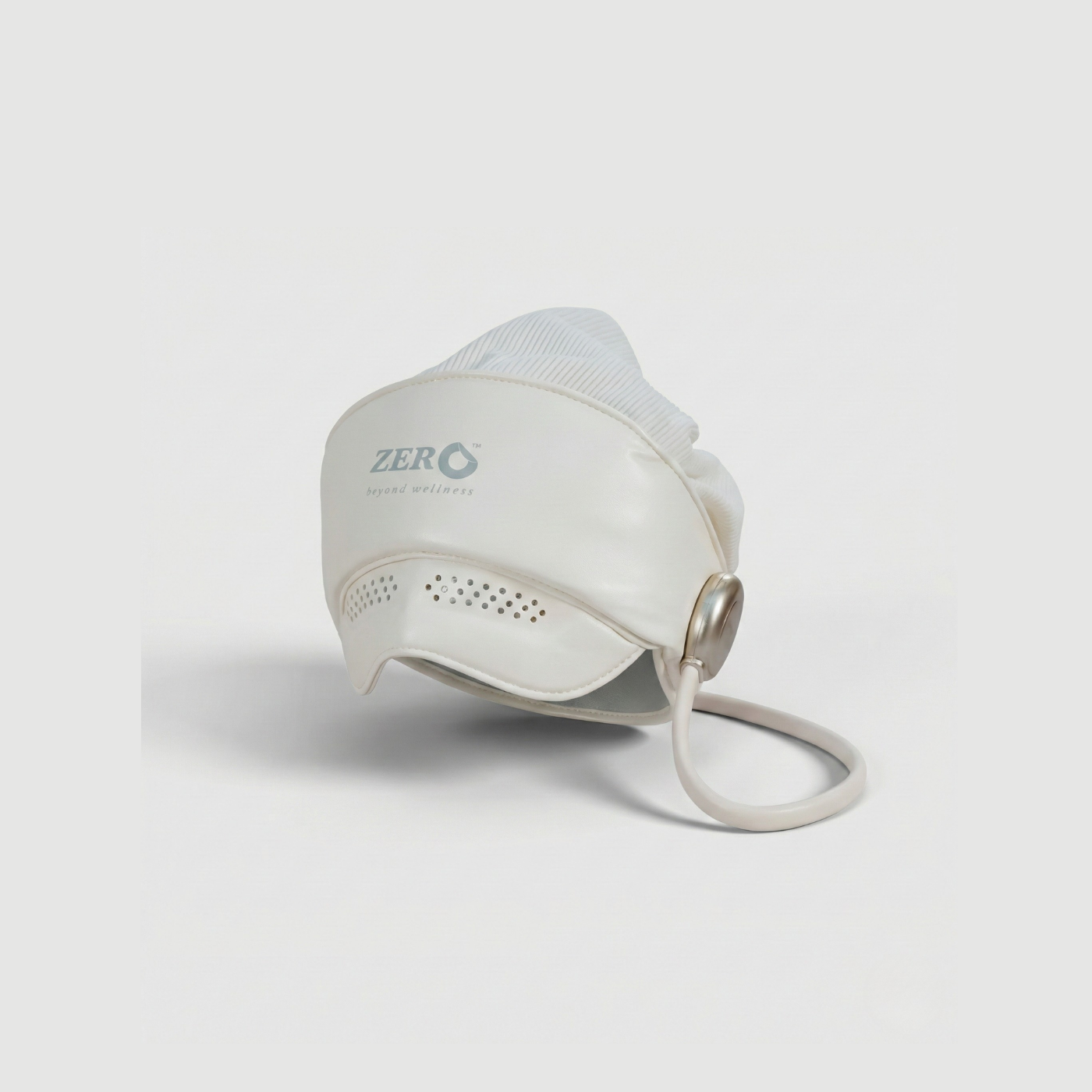 ZERO HEALTH CARE D’Medizonic Head Massager Standard Airbag force, Heating, multi mode, music, Rechargeable Massage Gadget White
