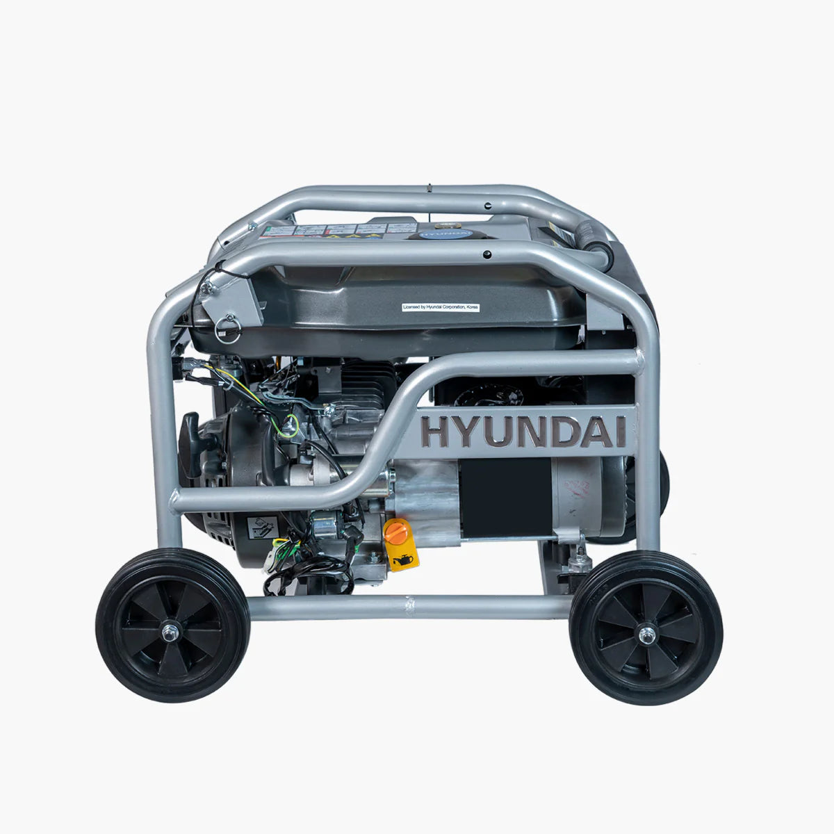 HYUNDAI HGS-3500 2.8KVA Fuel & Gas Generator Grey