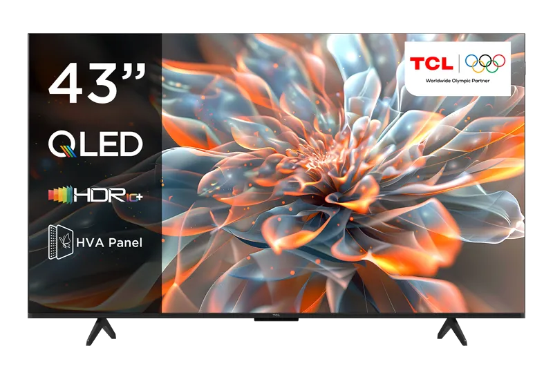 TCL L43P79K 43" 4K,QLED Android/Google LED Black
