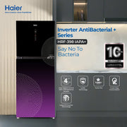 HAIER Refrigerator 13 Cft. PURPLE HRF-398 IAPA