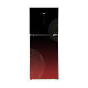HAIER HRF-438 IARA 14 Cft. Digital Inverter-Glass Door Refrigerator Red