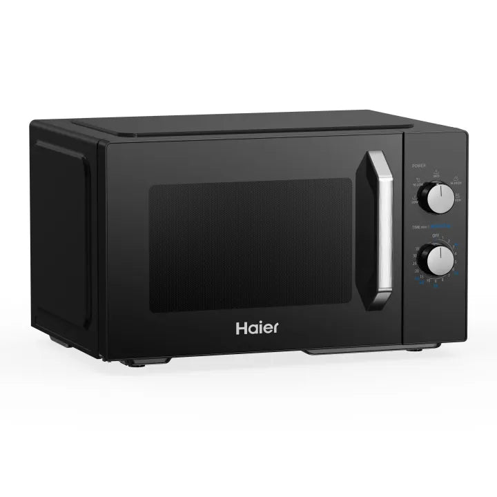 HAIER HMW-25MXP9 25LTR Solo Manual Microwave Black