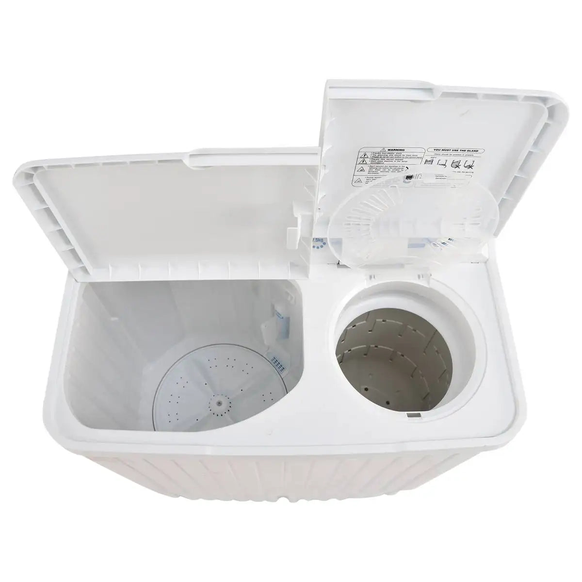 Haier HWM-75 AS | 7.5kg | SEMI AUTOMATIC TWIN TUB WASHING MACHINE