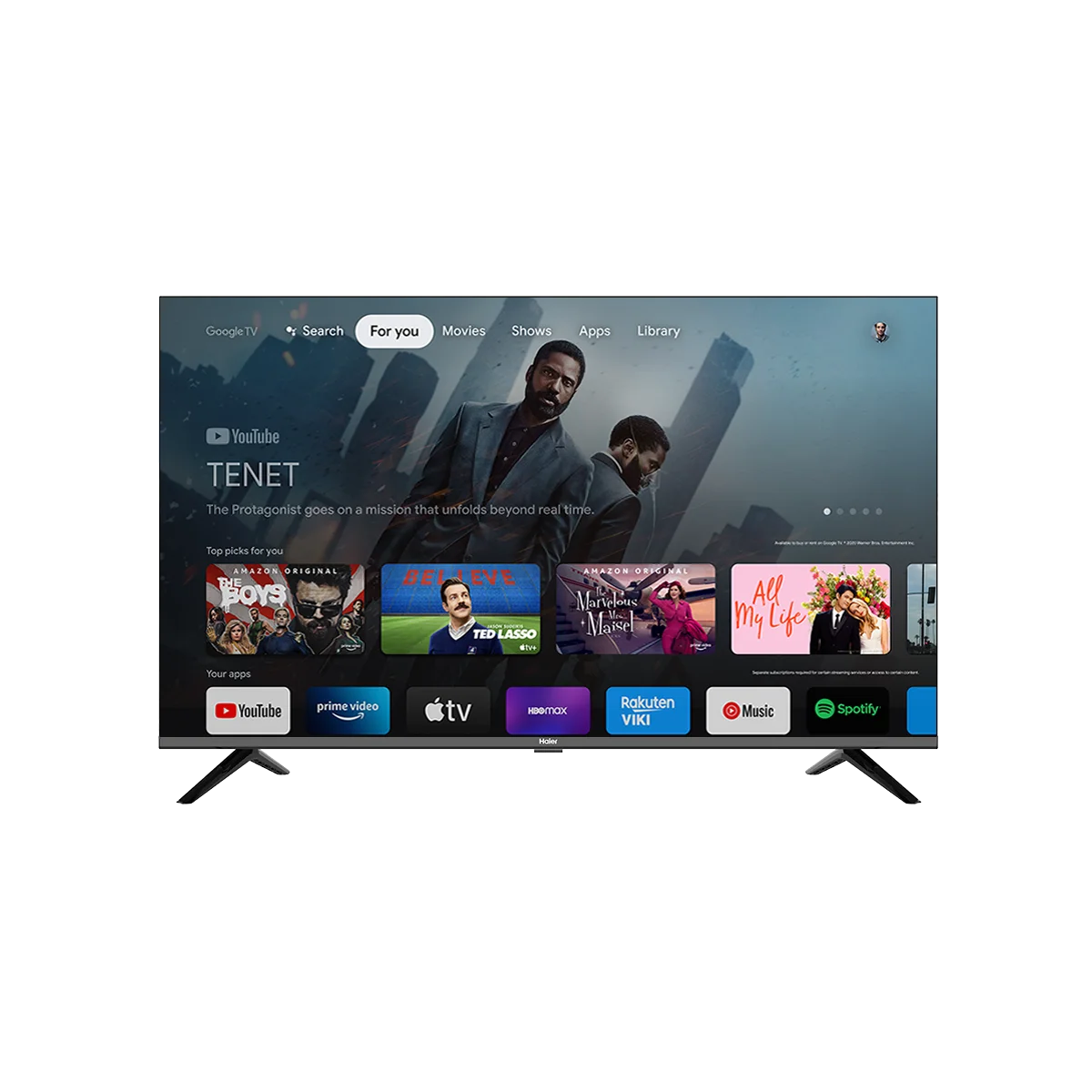 H43K800FX - 43 Inch Google TV