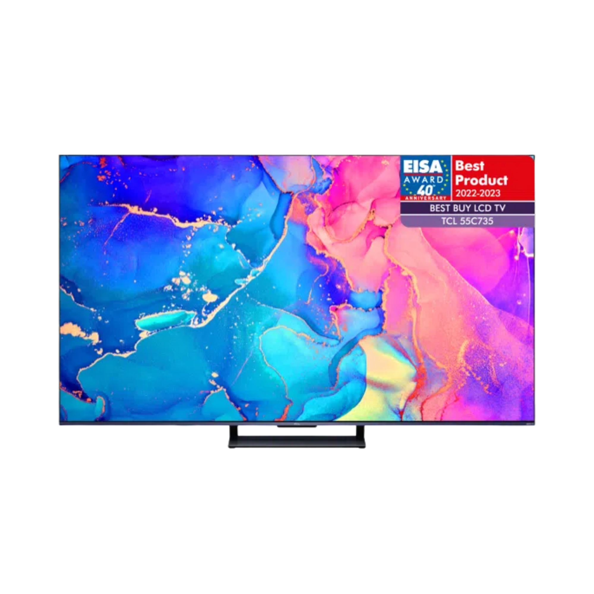 TCL L55C735 55'' 4K,QLED Android/Google LED Black