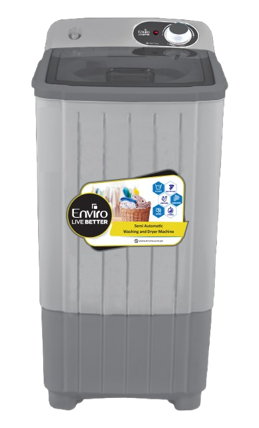 ENVIRO EWM-8020-SD 8 Kg Spinner Washing Machine White