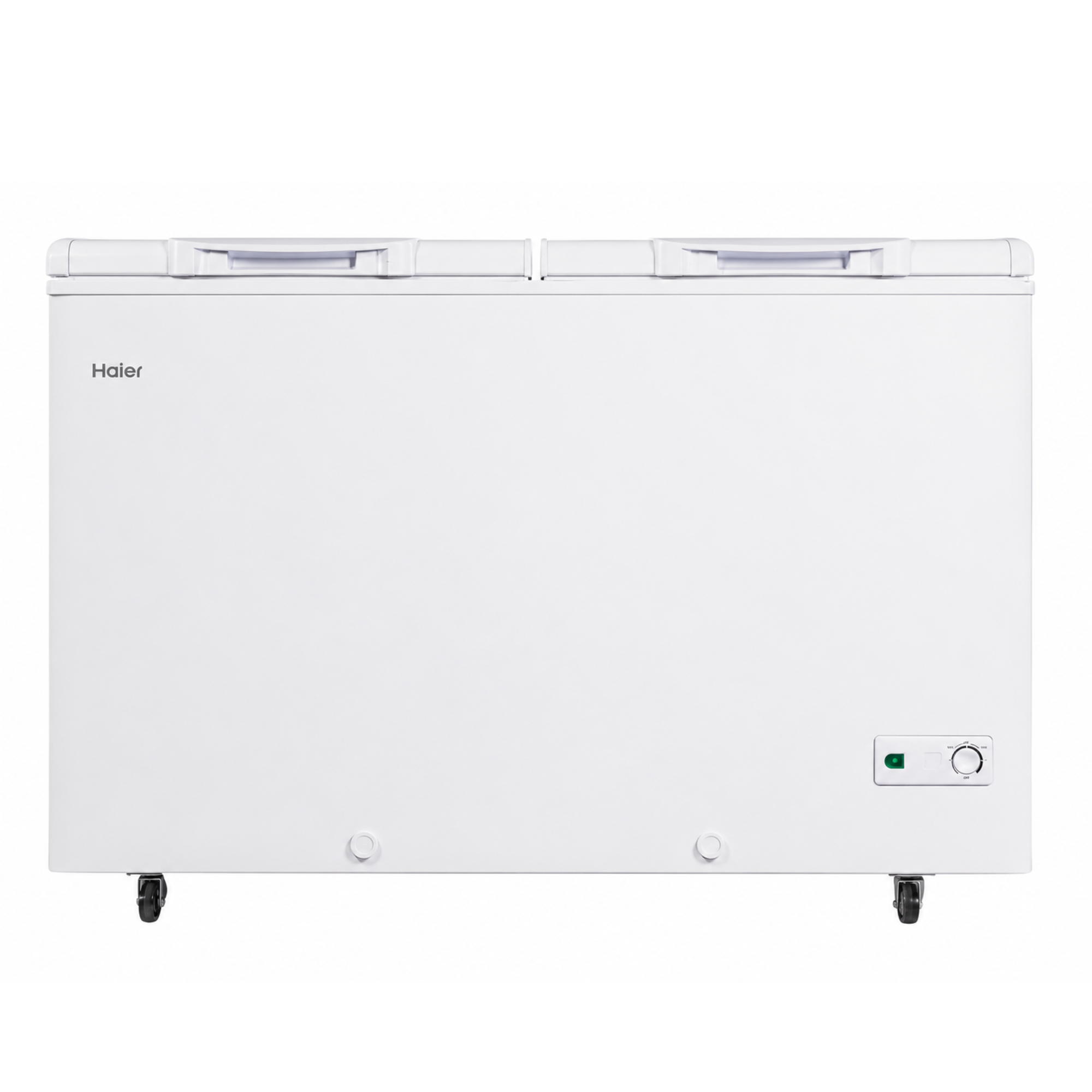 HAIER HDF-385H DD 14Cft Non-Inverter Deep Freezer MILK-White