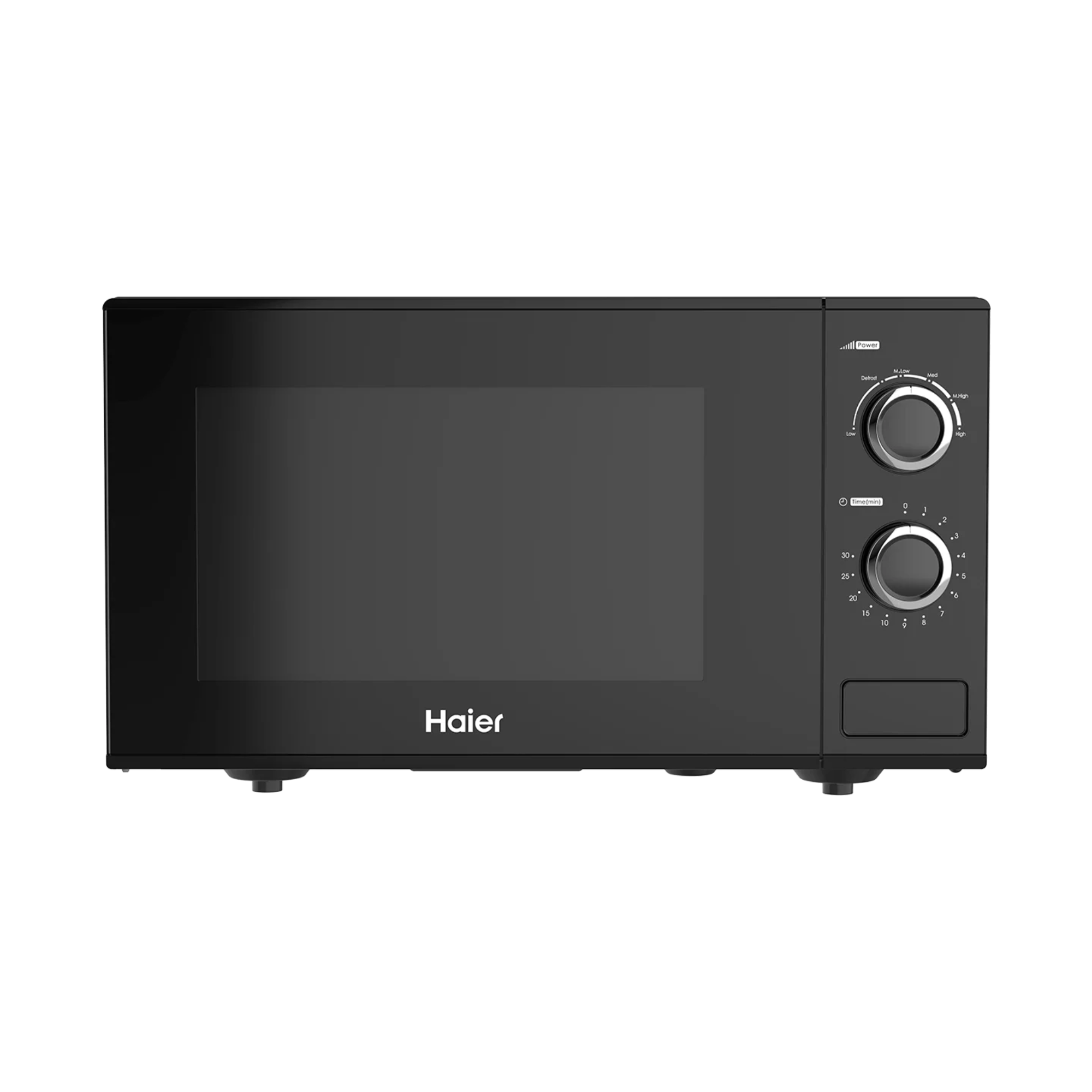 HAIER HGL-25MXP8 25LTR Solo Manual Microwave Black