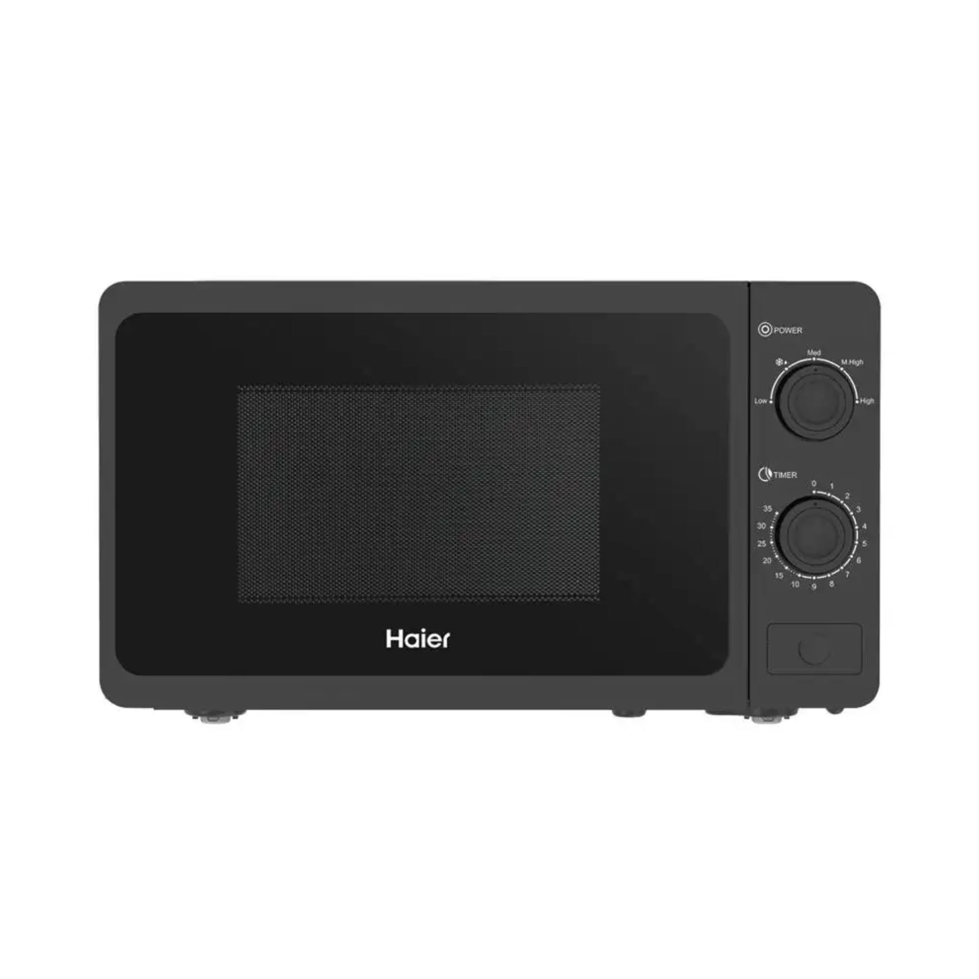HAIER HMW-20MBS 20 LTR Digital Grill Microwave Black