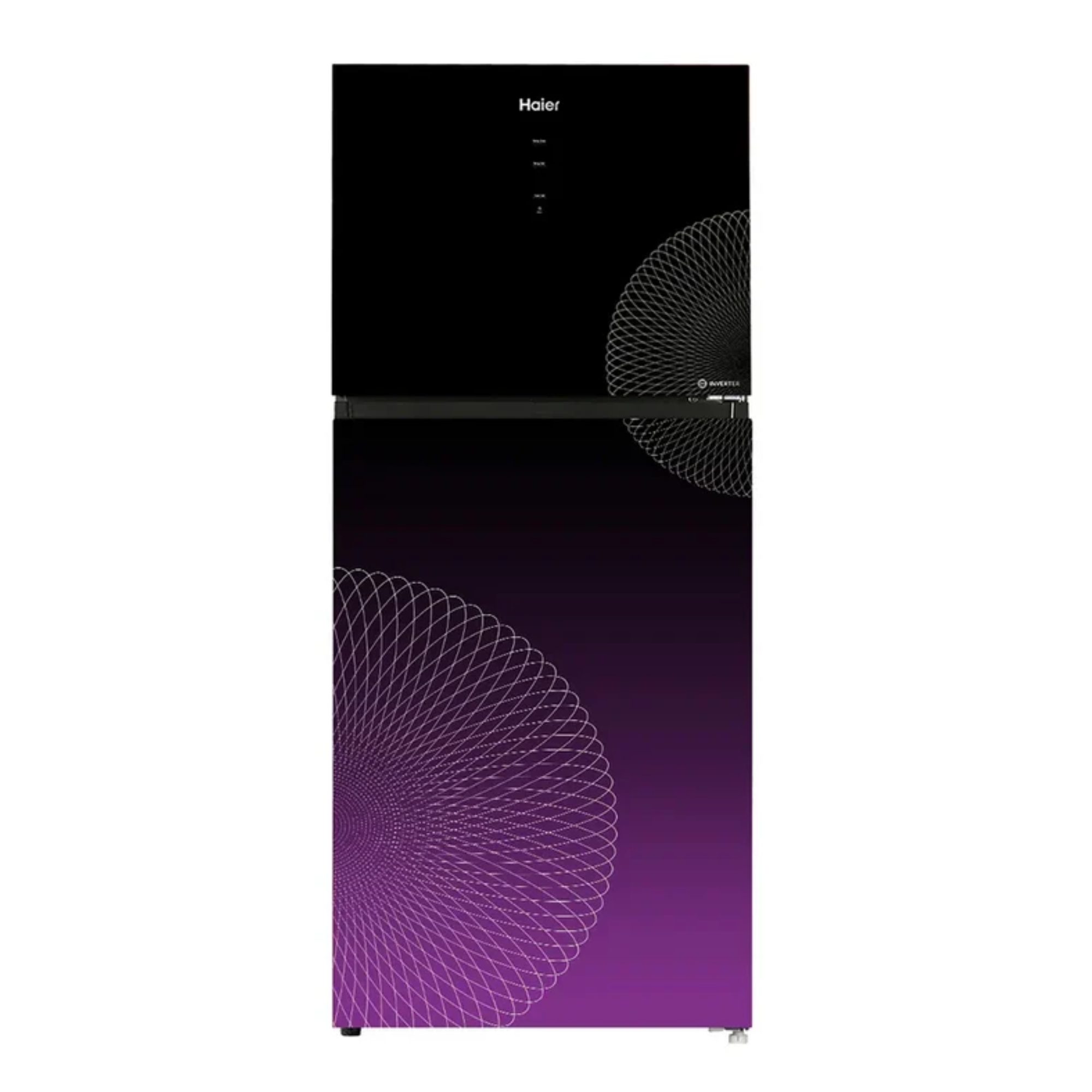 HAIER HRF-458 IAPA 16 Cft. Digital Inverter-Glass Door Refrigerator Purple