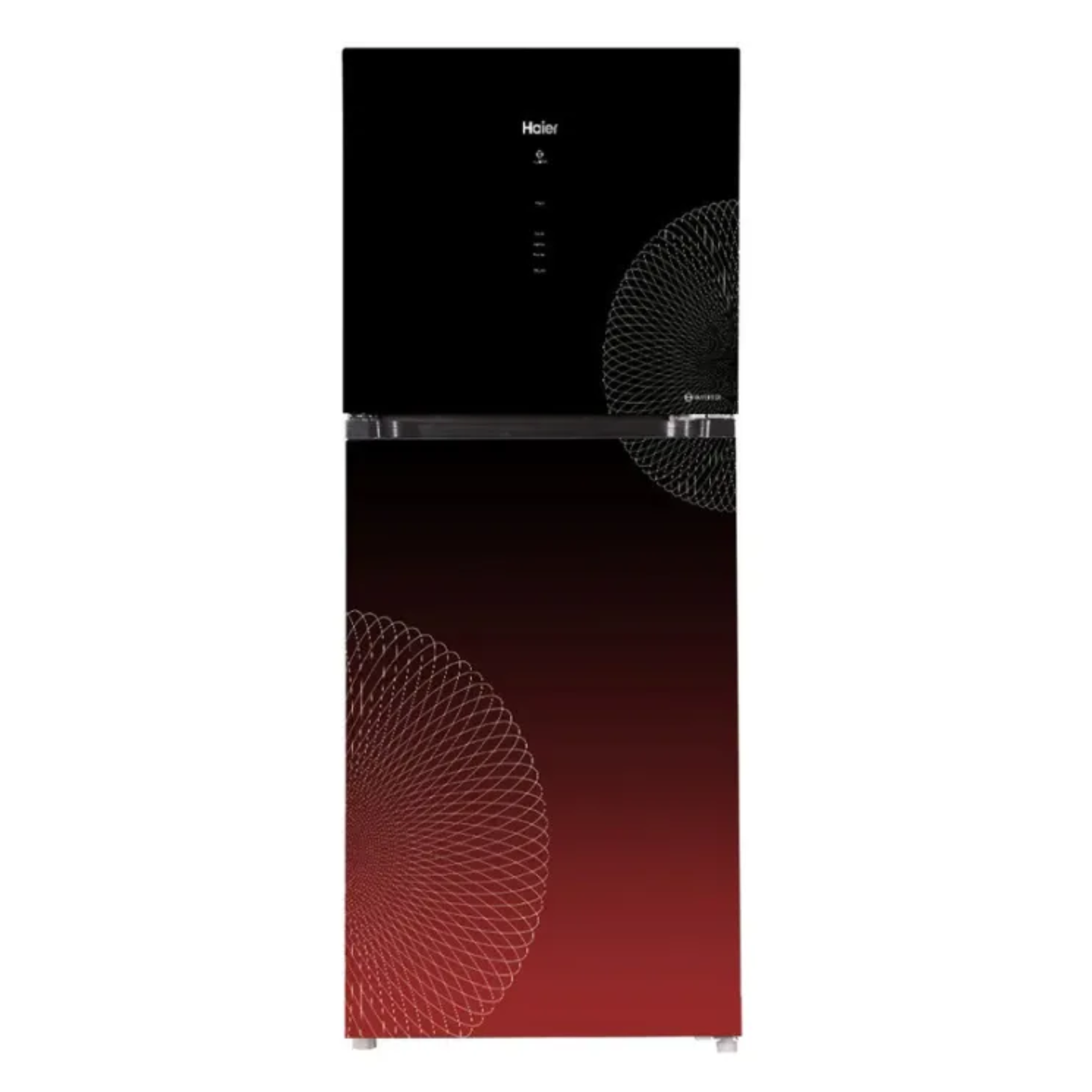 HAIER HRF-458 IARA 16 Cft. Digital Inverter-Glass Door Refrigerator Red