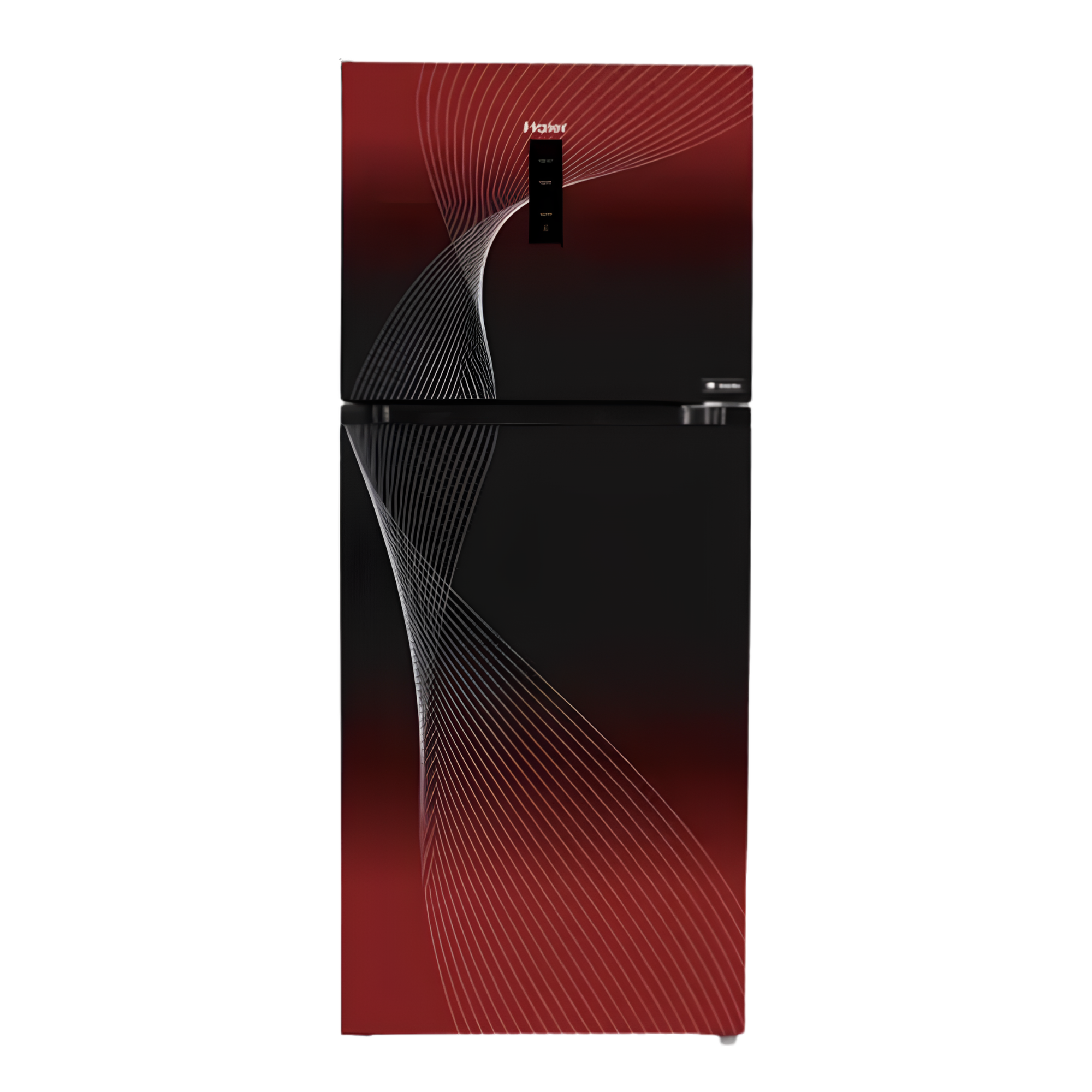 HAIER HRF-538 IFRA 19Cft Digital Inverter-Glass Door Refrigerator Red