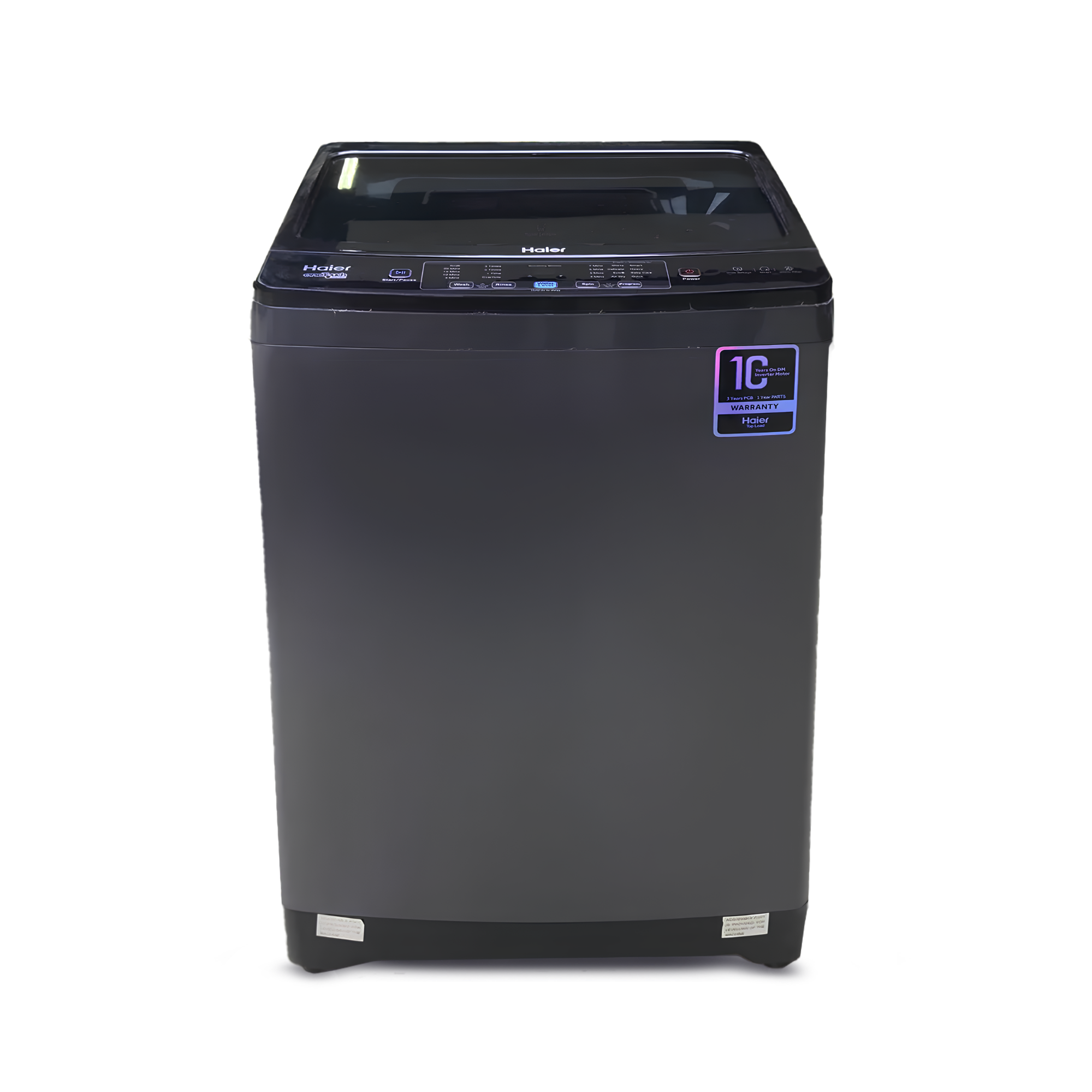HAIER HWM-120-826S6 12kg Full Auto - Top Load Washing Machine Dark Grey