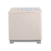 HAIER HWM-120 AS White 12kg Twin Tub Washing Machine MILK-White