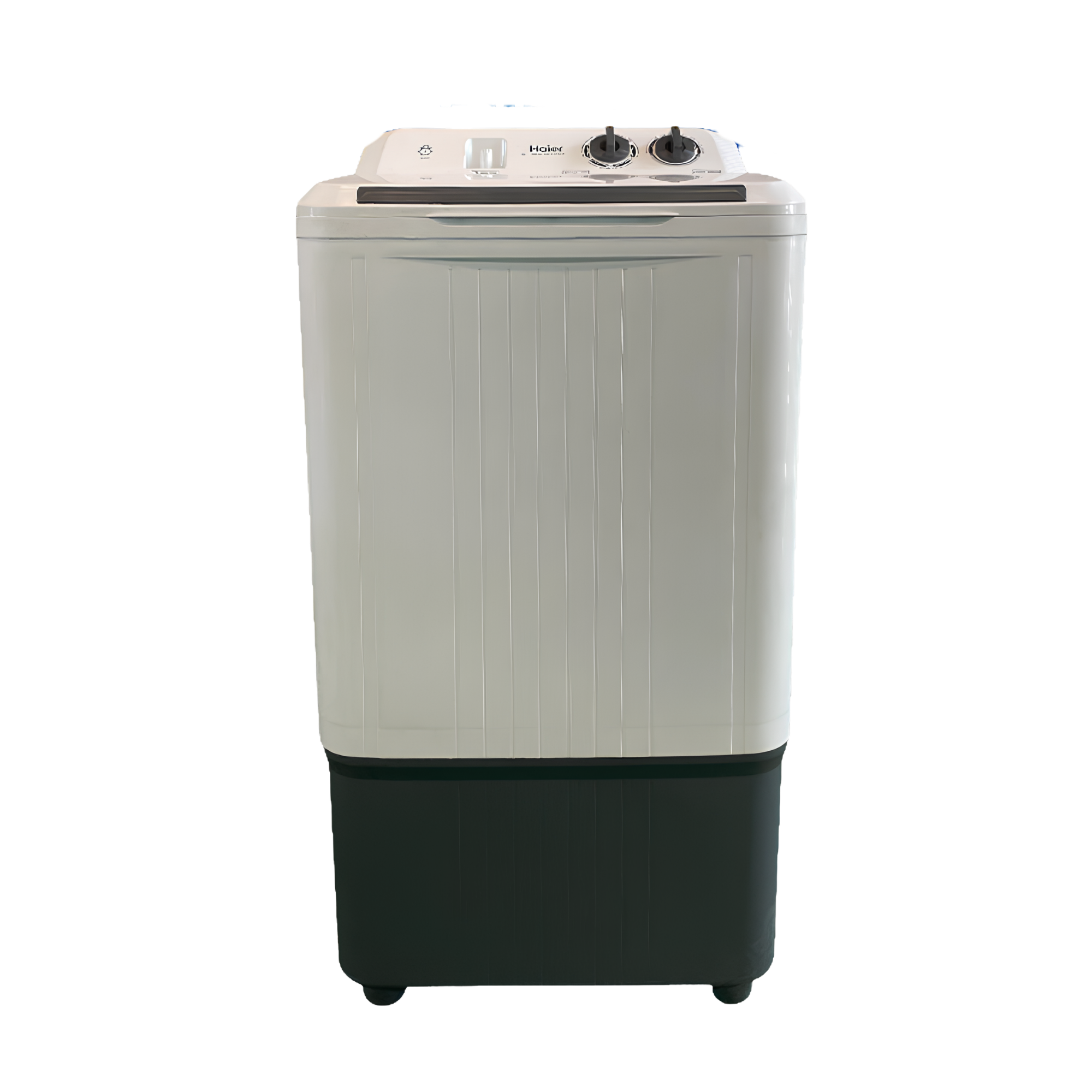 HAIER HWM130-1217E 13kg Twin Tub Washing Machine WHITE/BLACK