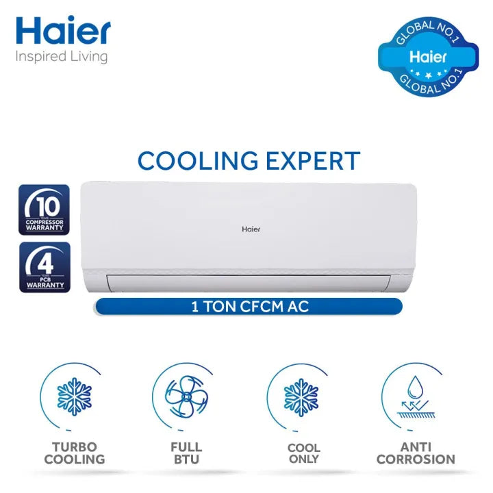 HAIER 2.0 Ton  Air Conditioner (HSU-24LTC/ /HSU-24 CFCM L(R))