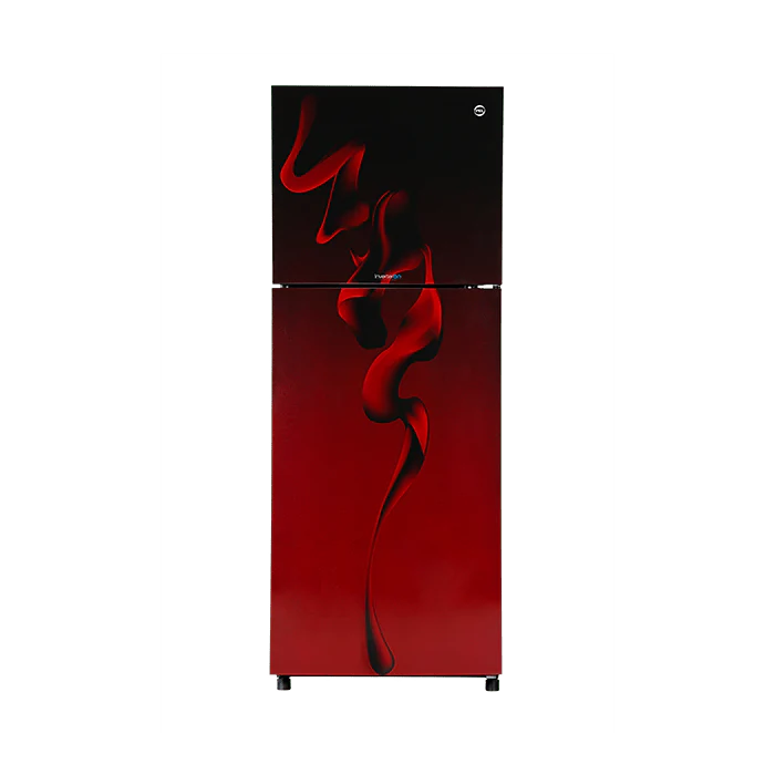PEL PRINVOFGD-6460 (MB) Mirror Black Inverter Refrigerator – 15.5 Cubic Feet
