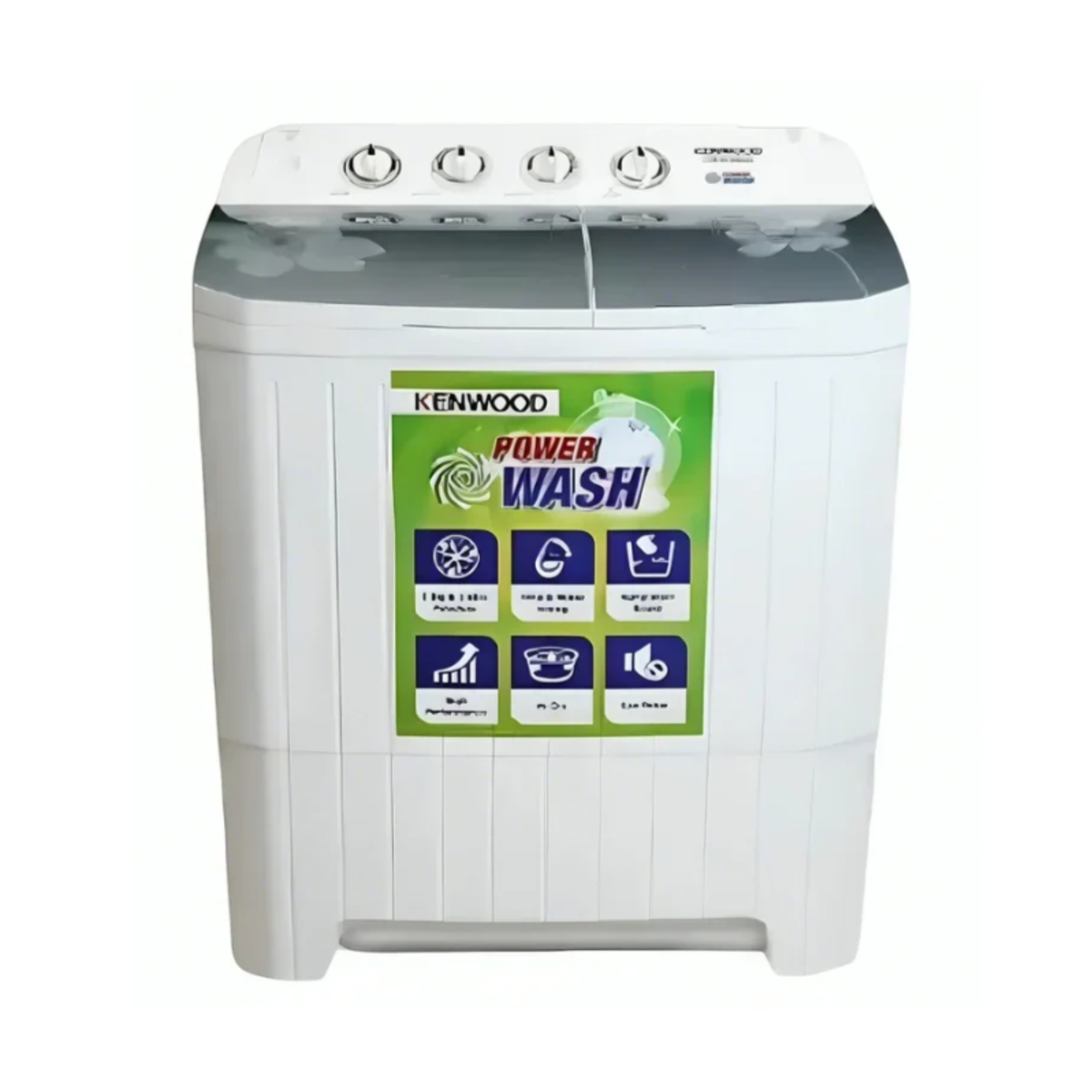 KENWOOD KWM-231-159 SAGD 11 KG Twin Tub Washing Machine White