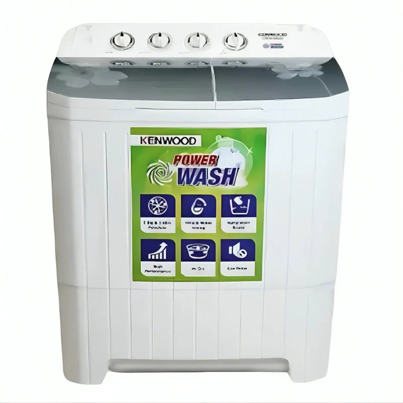 Kenwood KWM-231-159 SAGD Twin Tub Washing Machine – 9kg Capacity