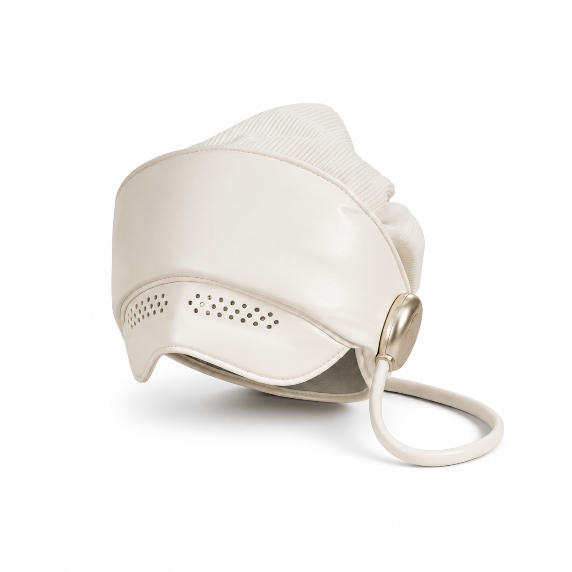 ZERO HEALTH CARE D’Medizonic Head Massager Standard Airbag force, Heating, multi mode, music, Rechargeable Massage Gadget White