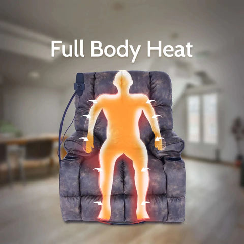 ZERO HEALTH CARE First Class PLUS Massage Recliner