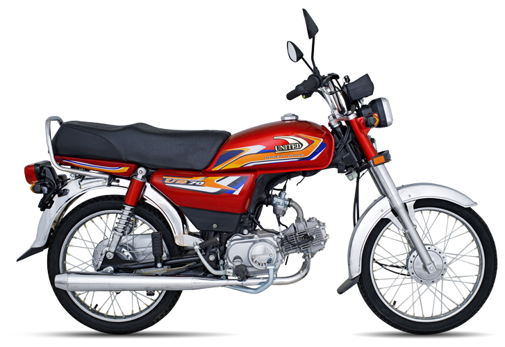 UNITED UNITED-70CC RED 2025 70CC Motor Bike RED