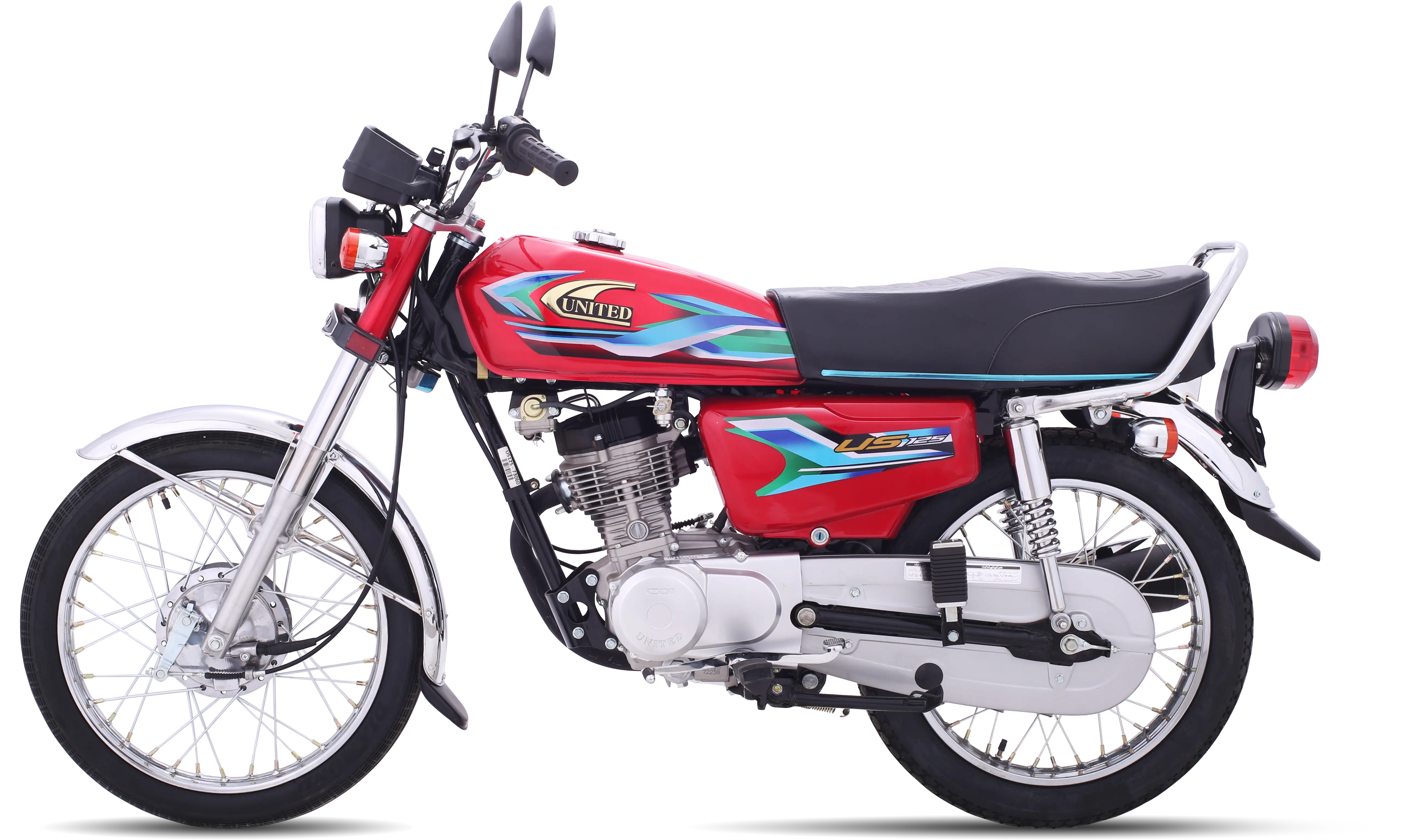 UNITED UNITED-125CC RED 2025 125CC Motor Bike RED