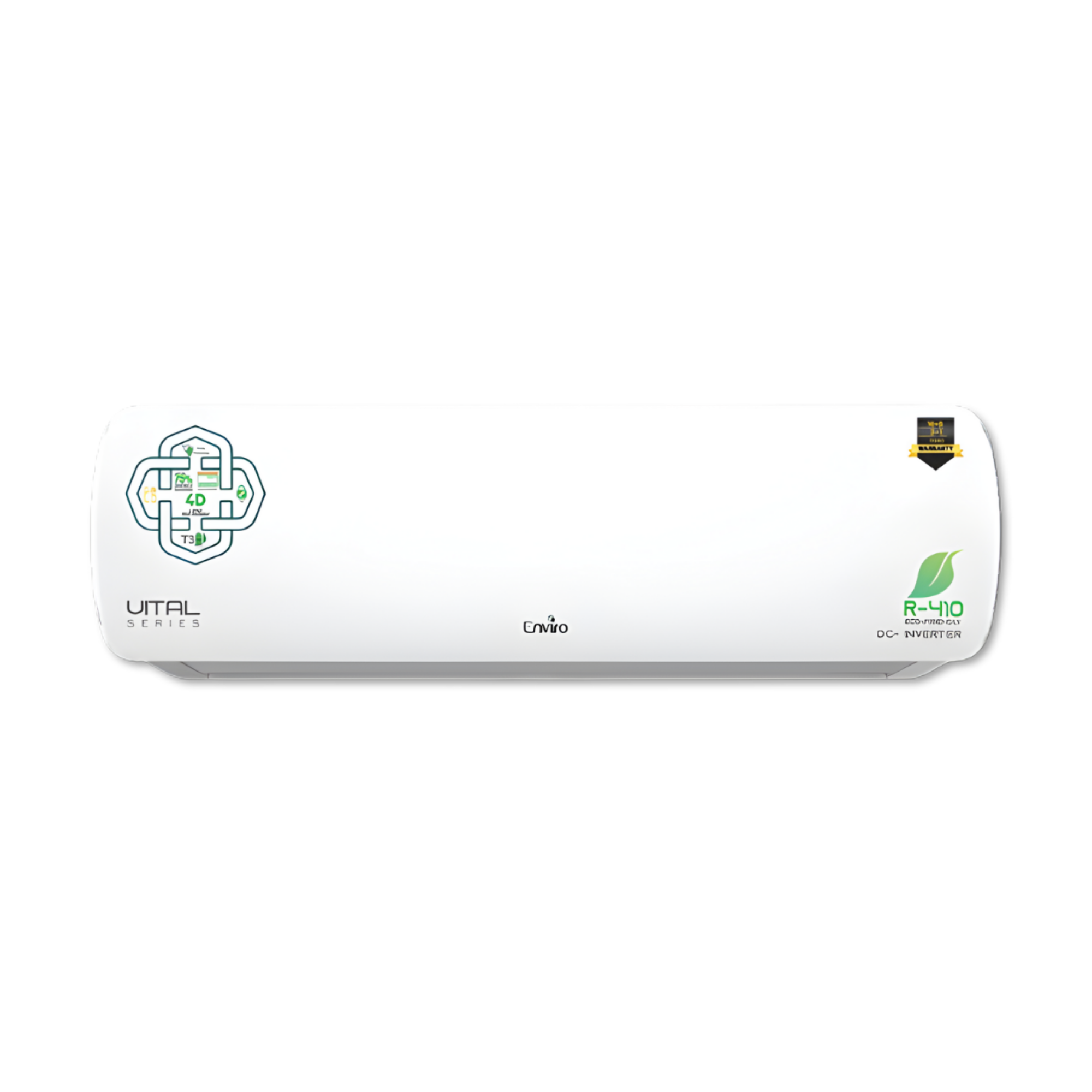 ENVIRO EAC-19VS 1.5Ton Heat & Cool DC Inverter Air Conditioner White