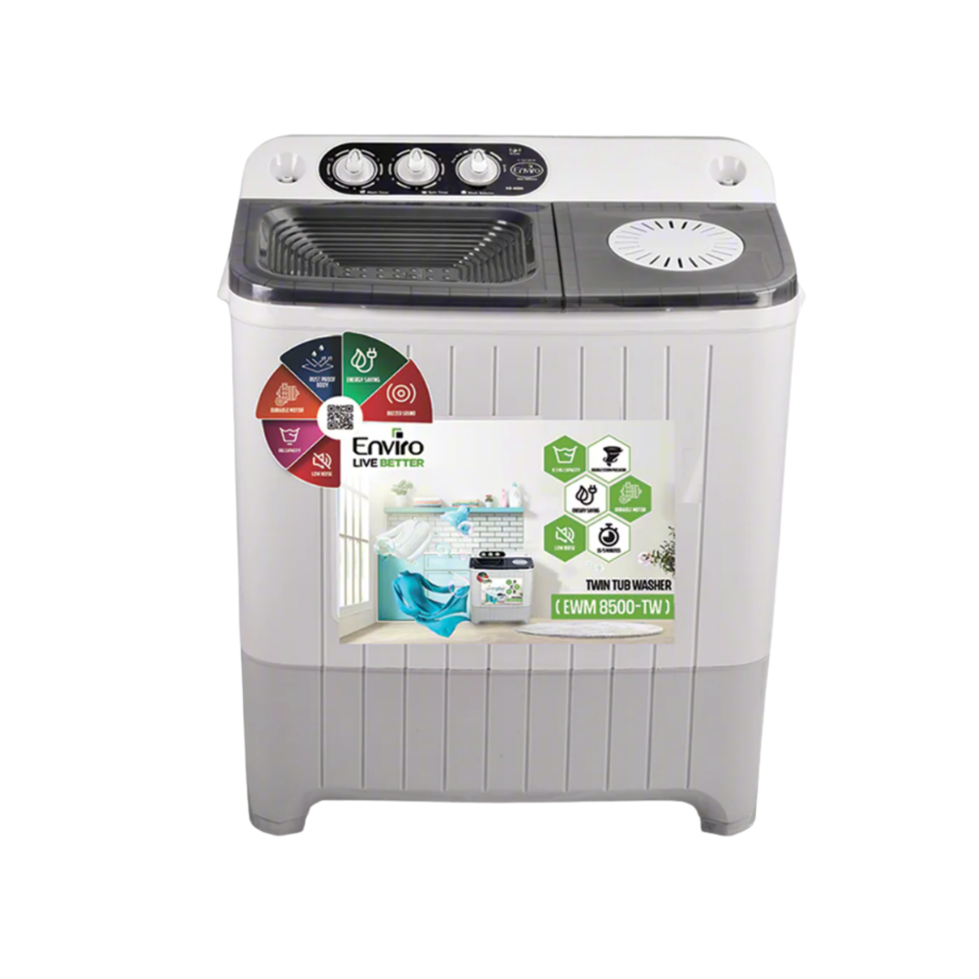 EWM 8500-TW Twin Tub Washer