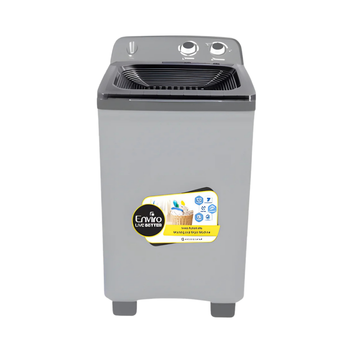 ENVIRO EWM 1220-SW 12 Kg Washer Washing Machine White