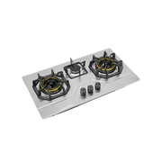 Enviro 3 Burners Stainless Steel Kitchen Hob EHOB-3BSS