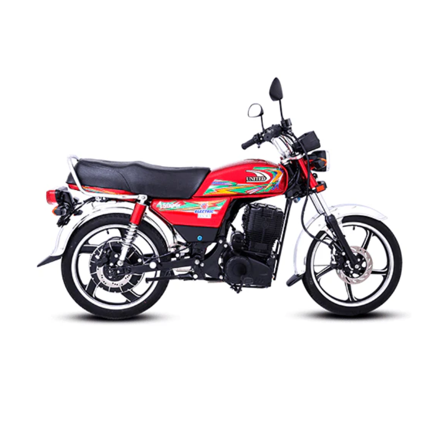 UNITED UNITED REVOLT (Electric)-70CC RED 2024 70CC Electric Vehicle Motor Bike RED