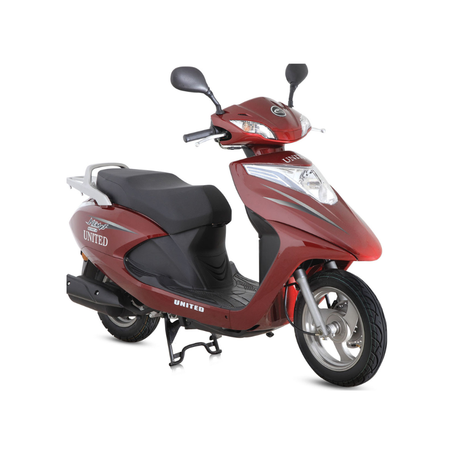 UNITED-100CC SCOOTY RED 2025
