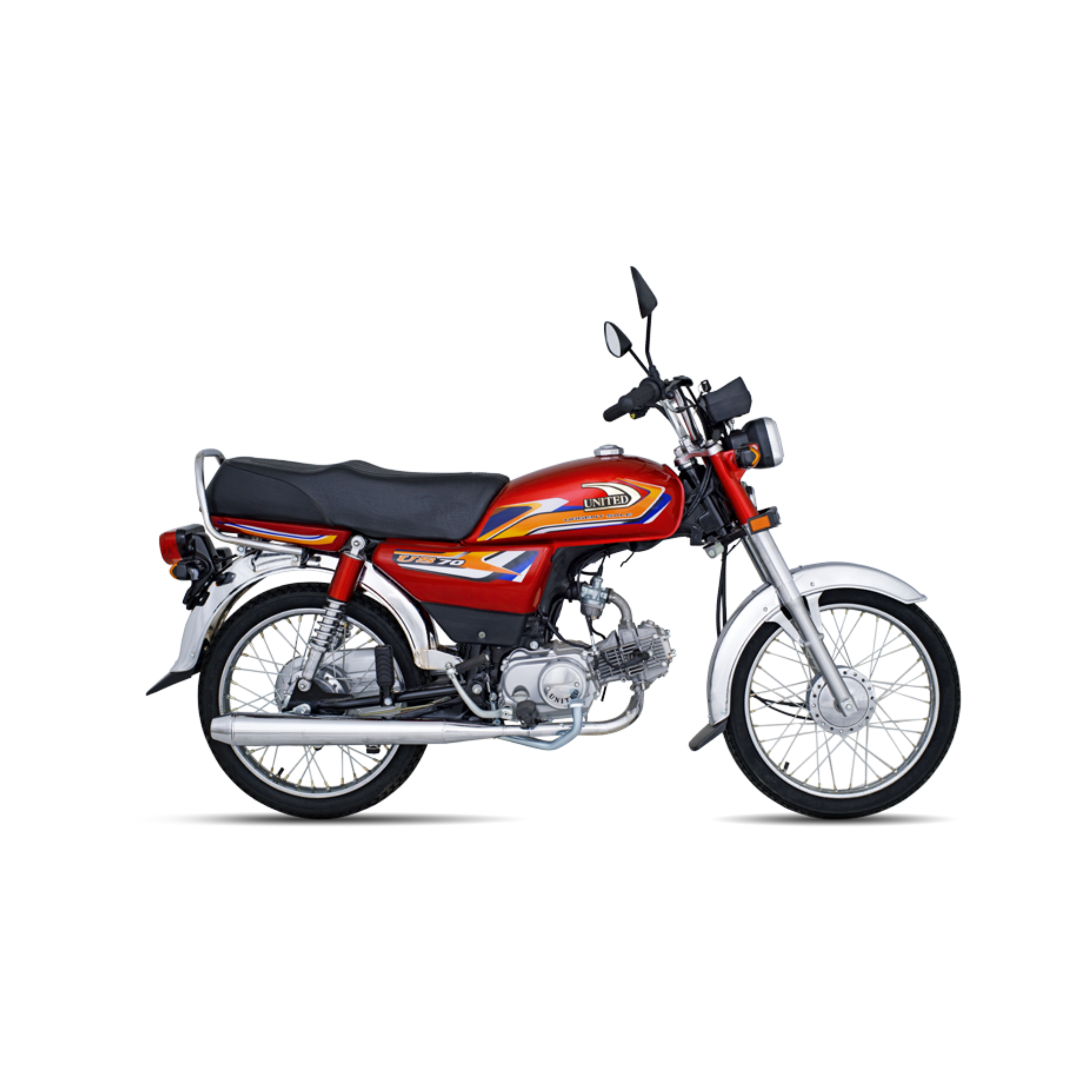 UNITED UNITED-70CC RED 2025 70CC Motor Bike RED