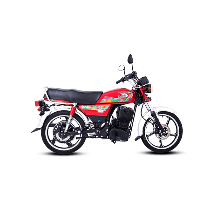 UNITED UNITED REVOLT (Electric)-70CC RED 2024 70CC Electric Vehicle Motor Bike RED