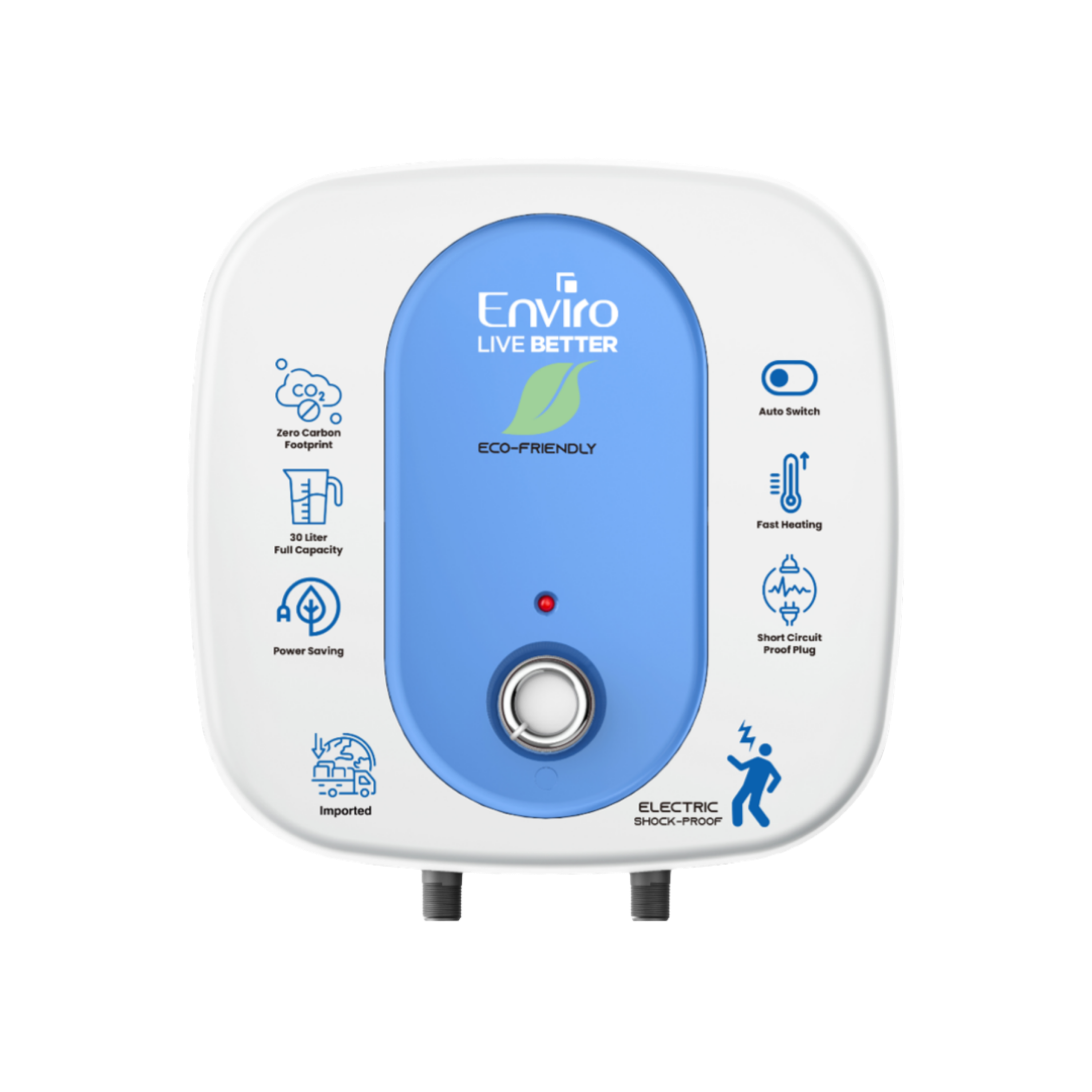Enviro 15 Liters Electric Water Heater (Geyser) EEWH-1500