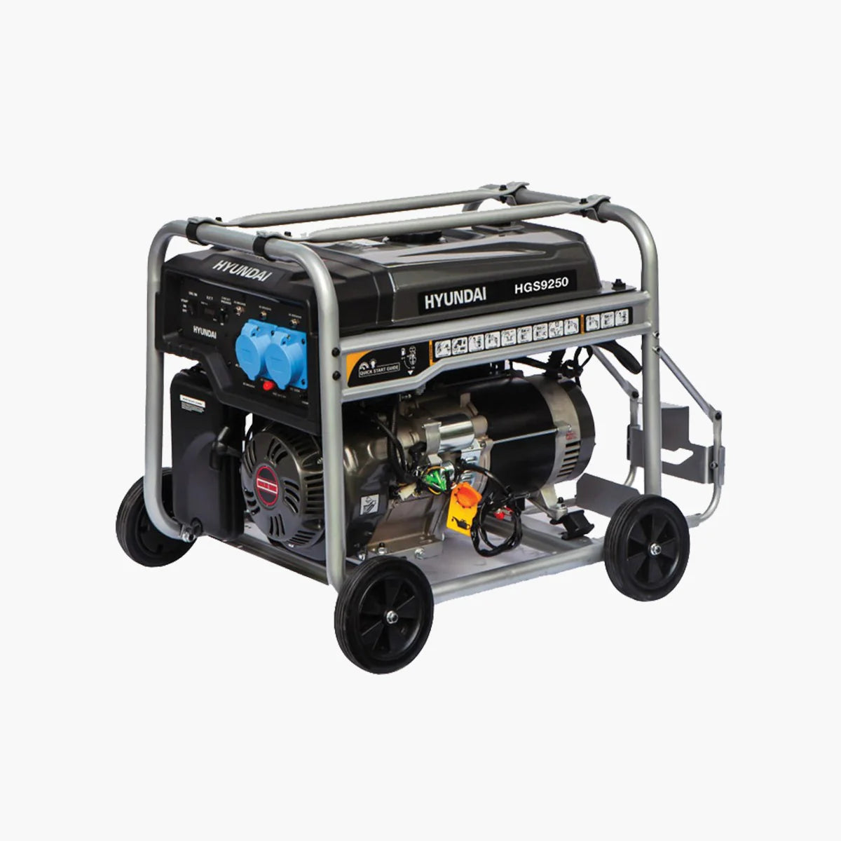 HYUNDAI HGS-9250 800KVA Fuel & Gas Generator Grey