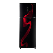 PEL 6360 GDDT DIGITRON INVERTERON (RB) 11 Cft. Digital Inverter-Glass Door Refrigerator Red Blaze