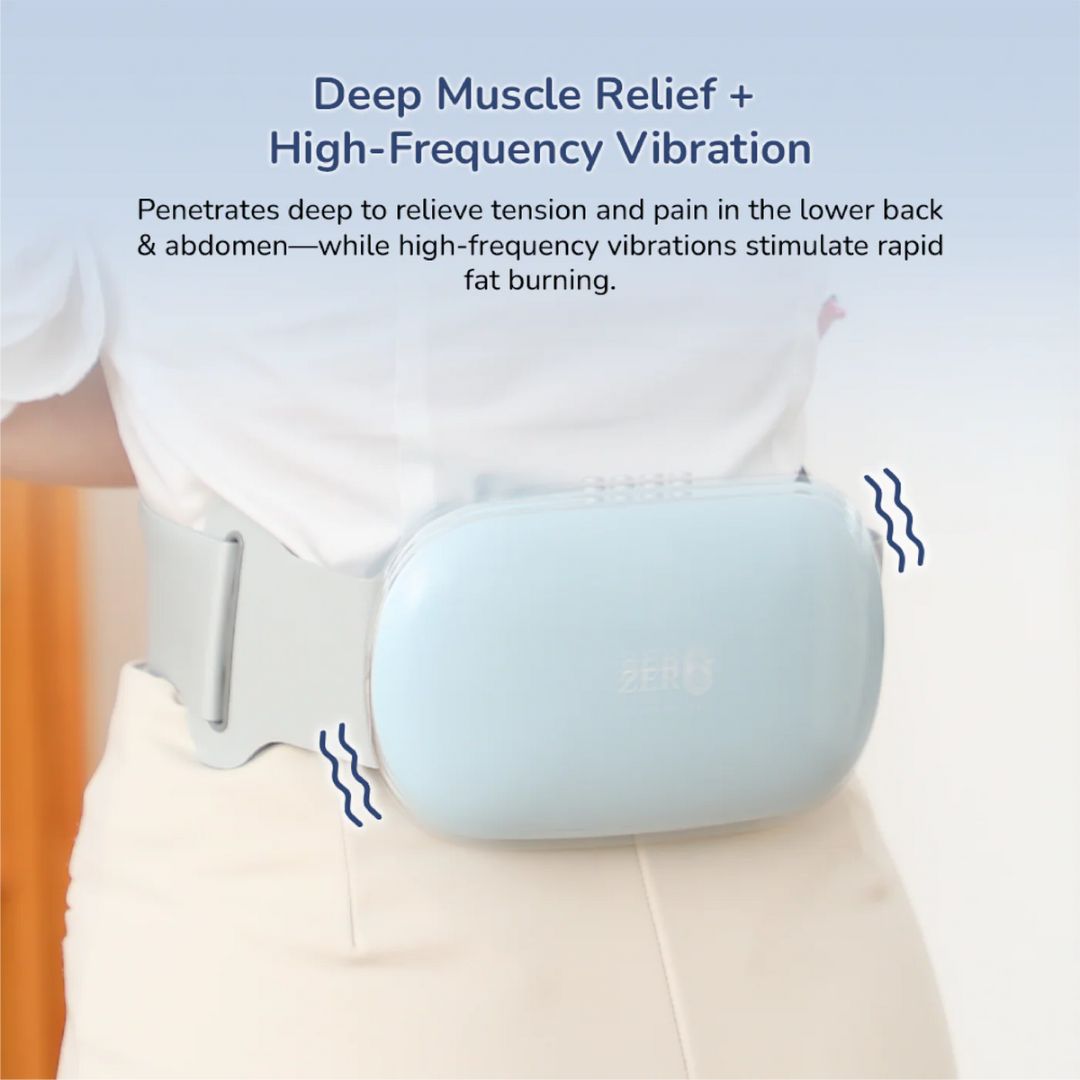 ZERO HEALTH CARE Baelibelt Standard Multi-Functional, Multi-Therapy, Rechargeable Massage Gadget BEIGE