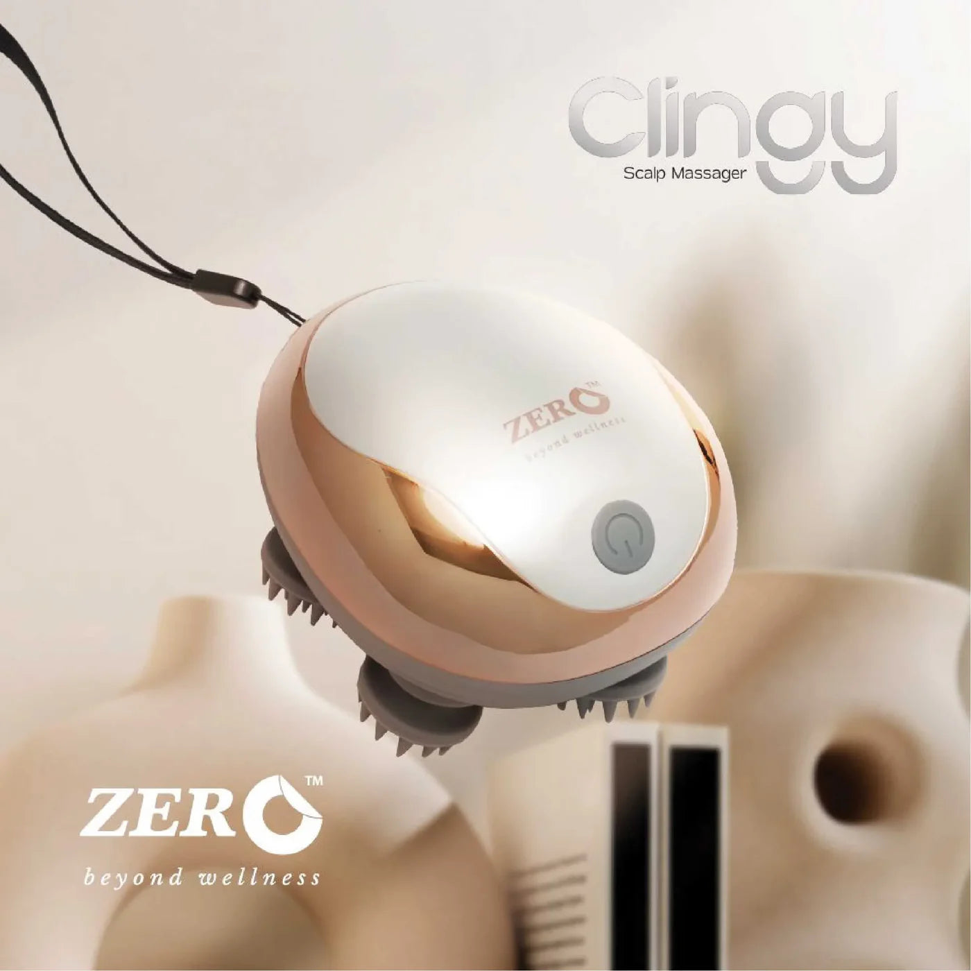 ZERO HEALTH CARE Scalp Massager Clingy