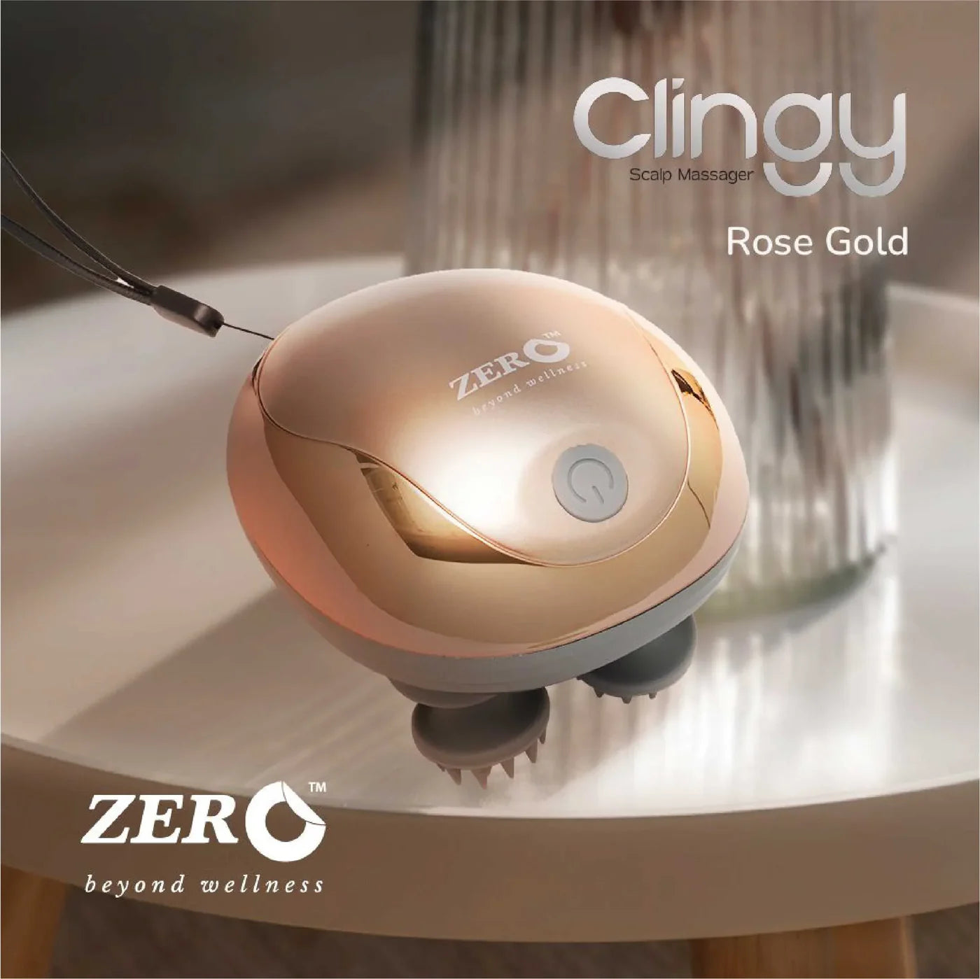 ZERO HEALTH CARE Scalp Massager Clingy