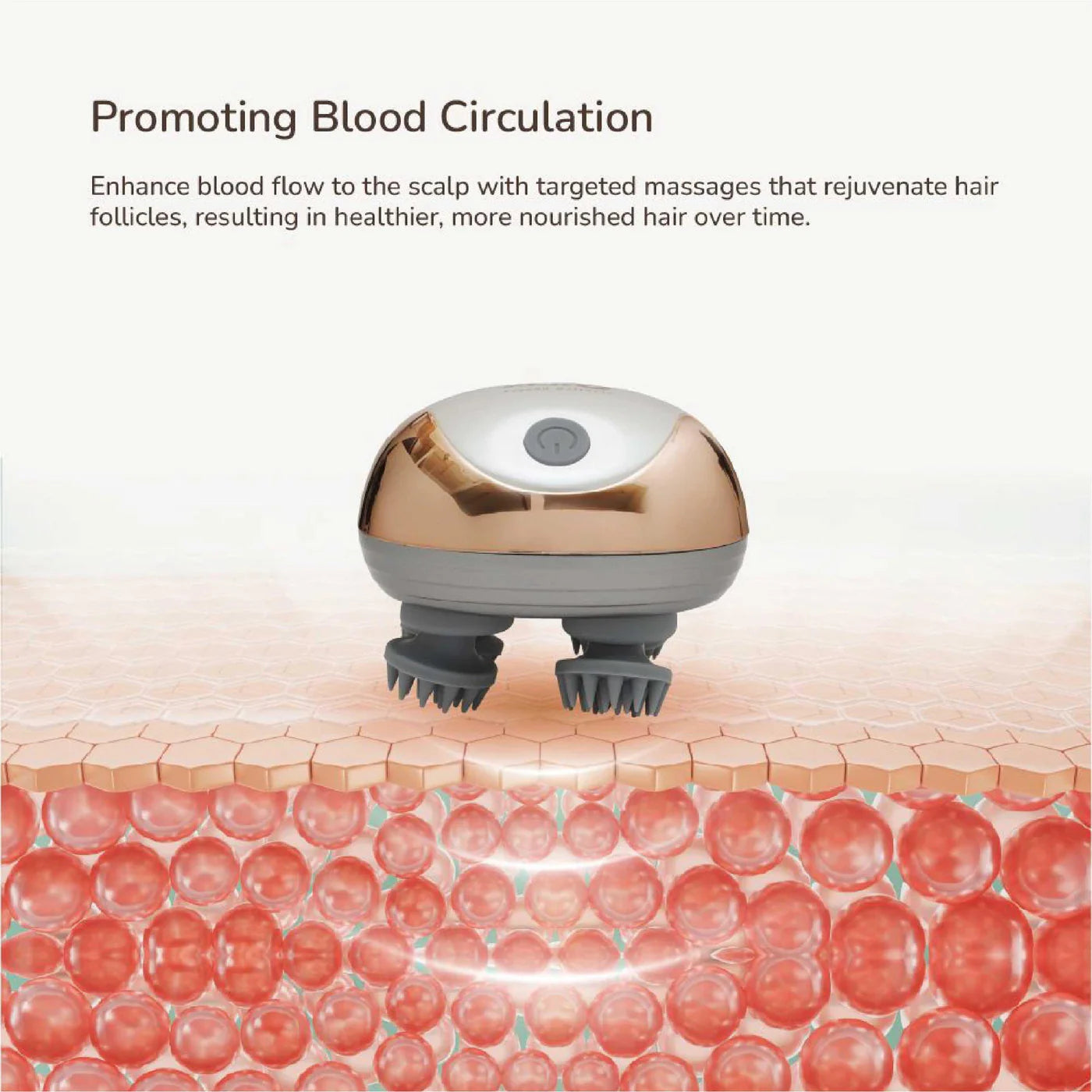 ZERO HEALTH CARE Scalp Massager Clingy