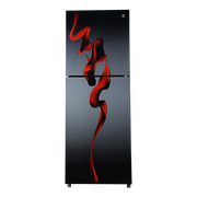 PEL PRINVOFGD-6460 (HRB) 12 Cft. Inverter-Glass Door Refrigerator Hazel Red