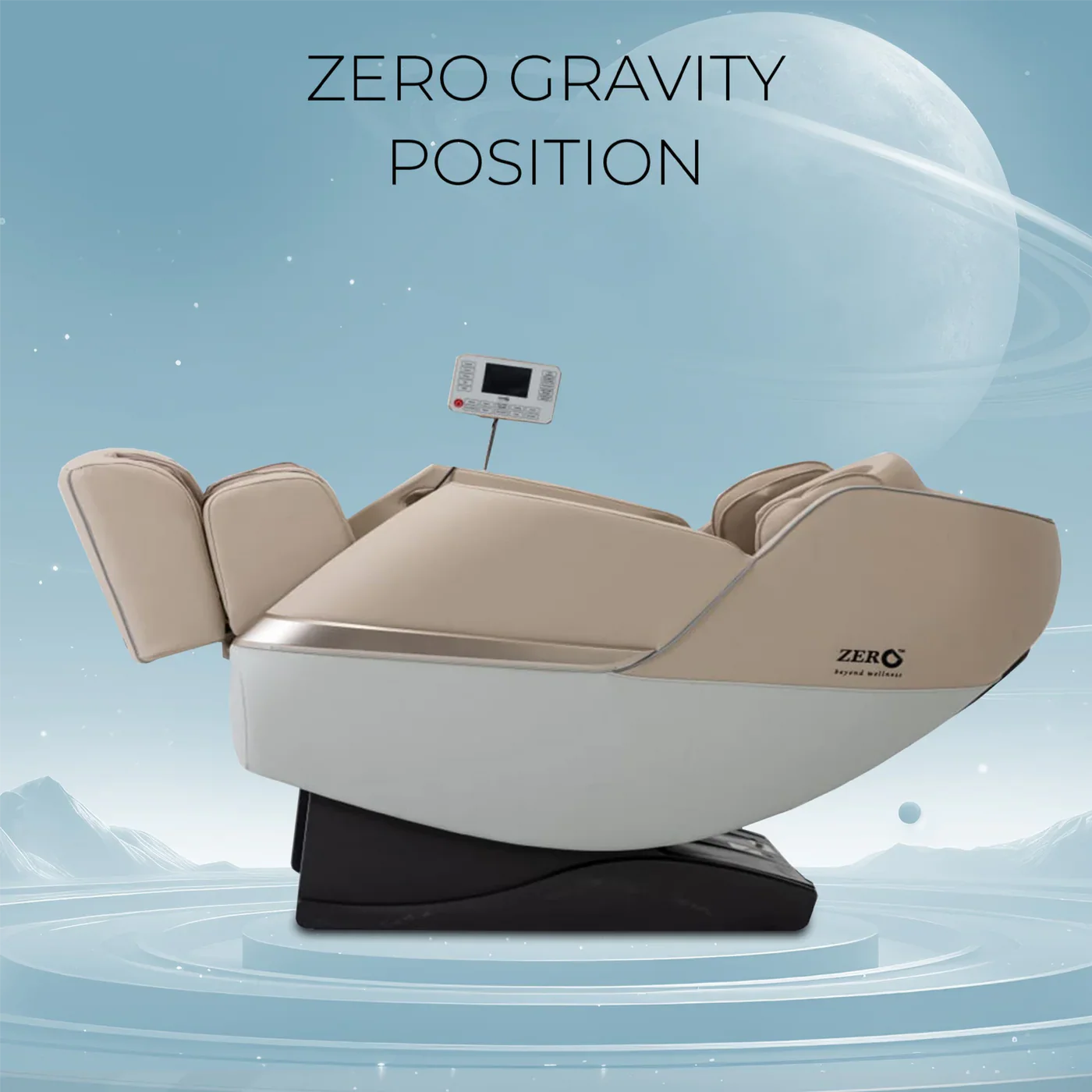 ZERO HEALTH CARE HEAL MASTER 2D Massage Chair Massage Gadget BEIGE